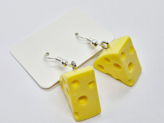 Cheese Slice Earrings
