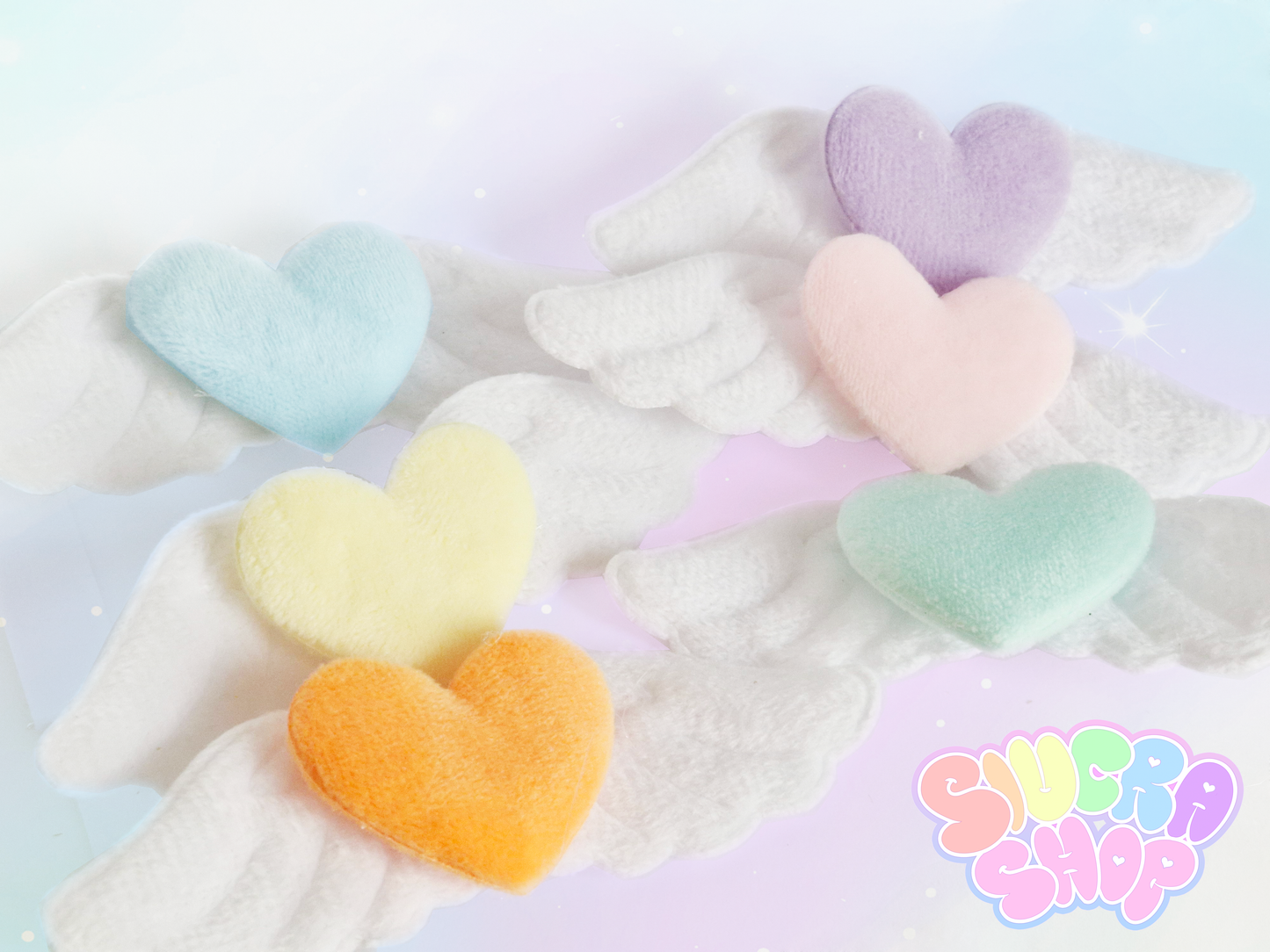 Heart Wing Hair Clip