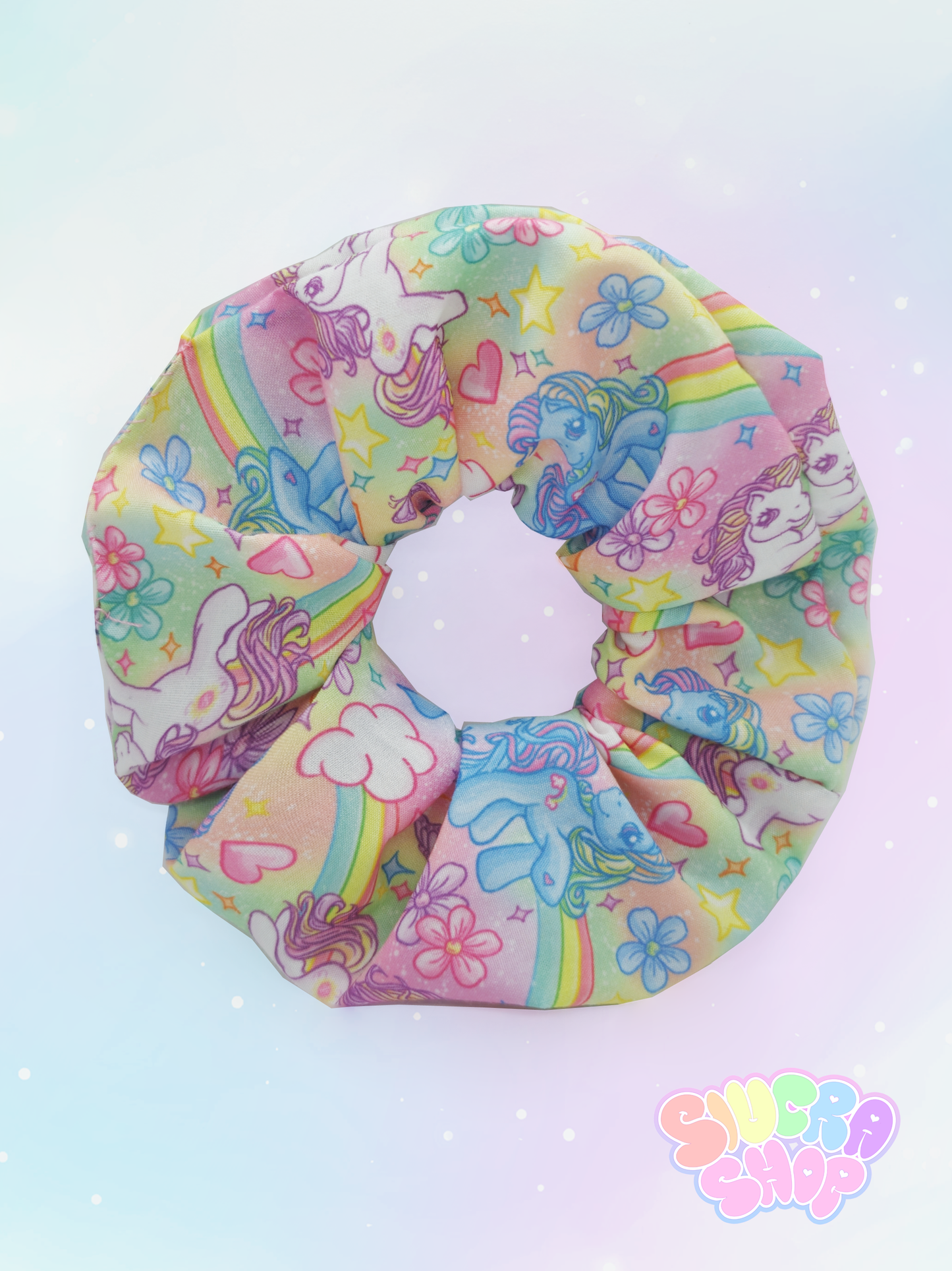 Retro My Little Pony Scrunchie