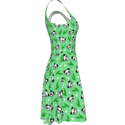 Panda Skater Dress - With Pockets