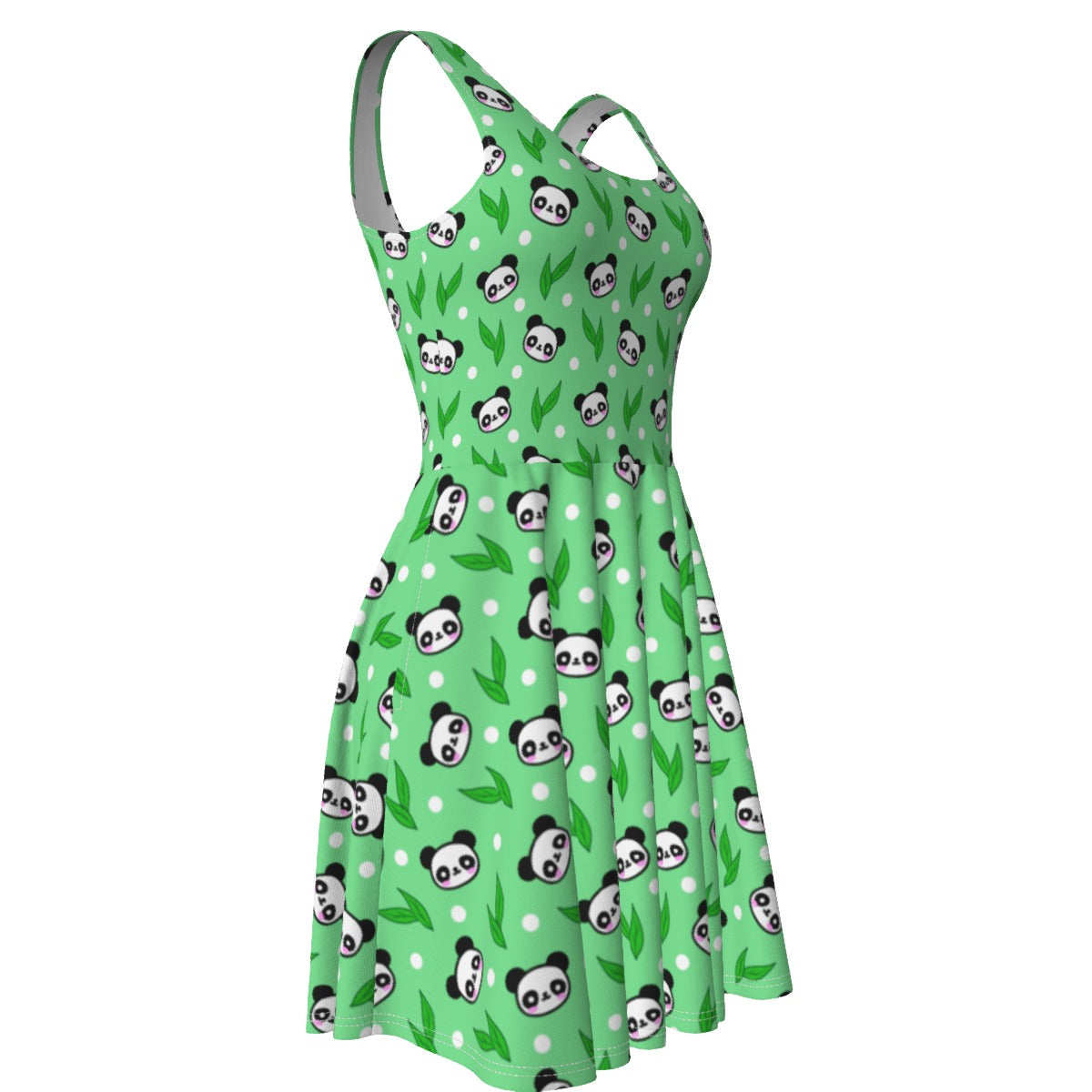 Panda Skater Dress - With Pockets