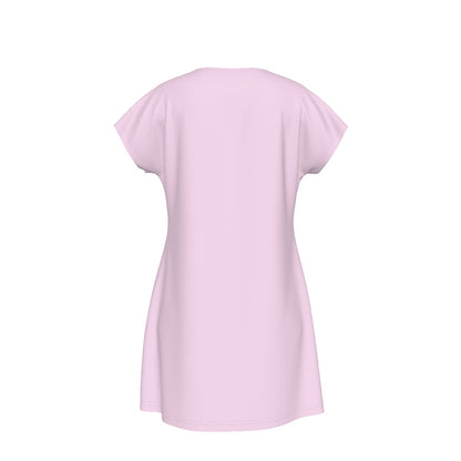 Pink Dreamy T-Shirt Dress
