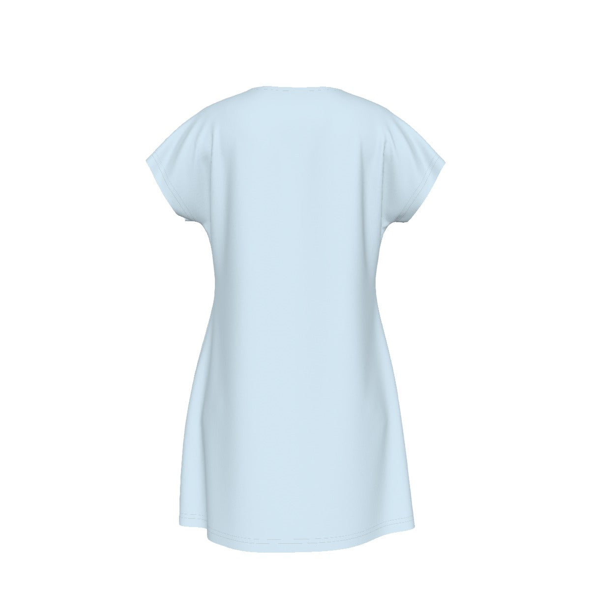 Blue Dreamy T-Shirt Dress