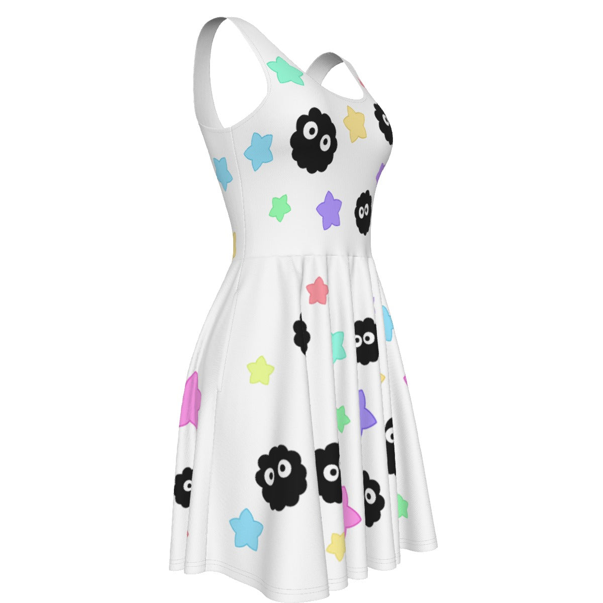 Puff Sprite Skater Dress - With Pockets