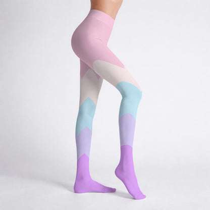 Pastel Wave Tights