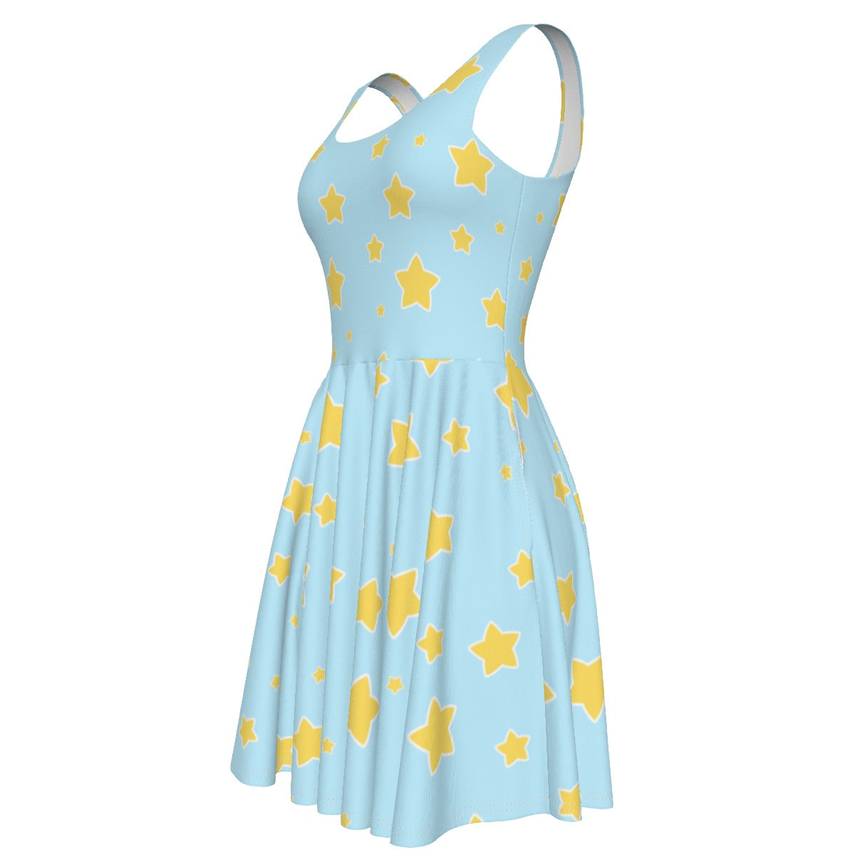 Star Skater Dress - With Pockets