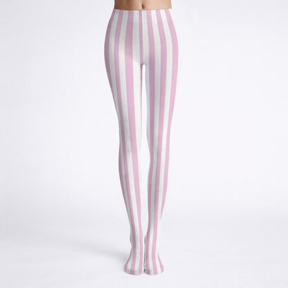 Pink Stripe Tights