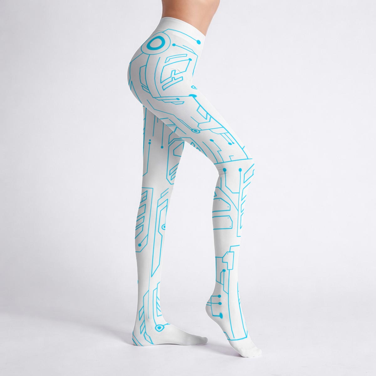 Cyber Tights - White