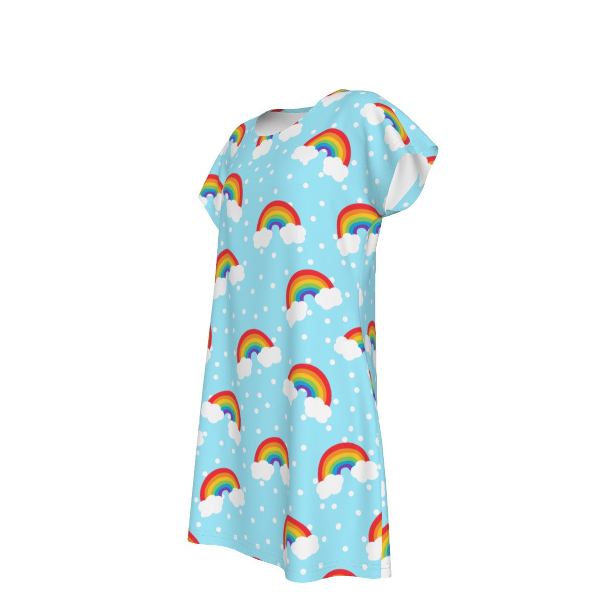Rainbow T-Shirt Dress