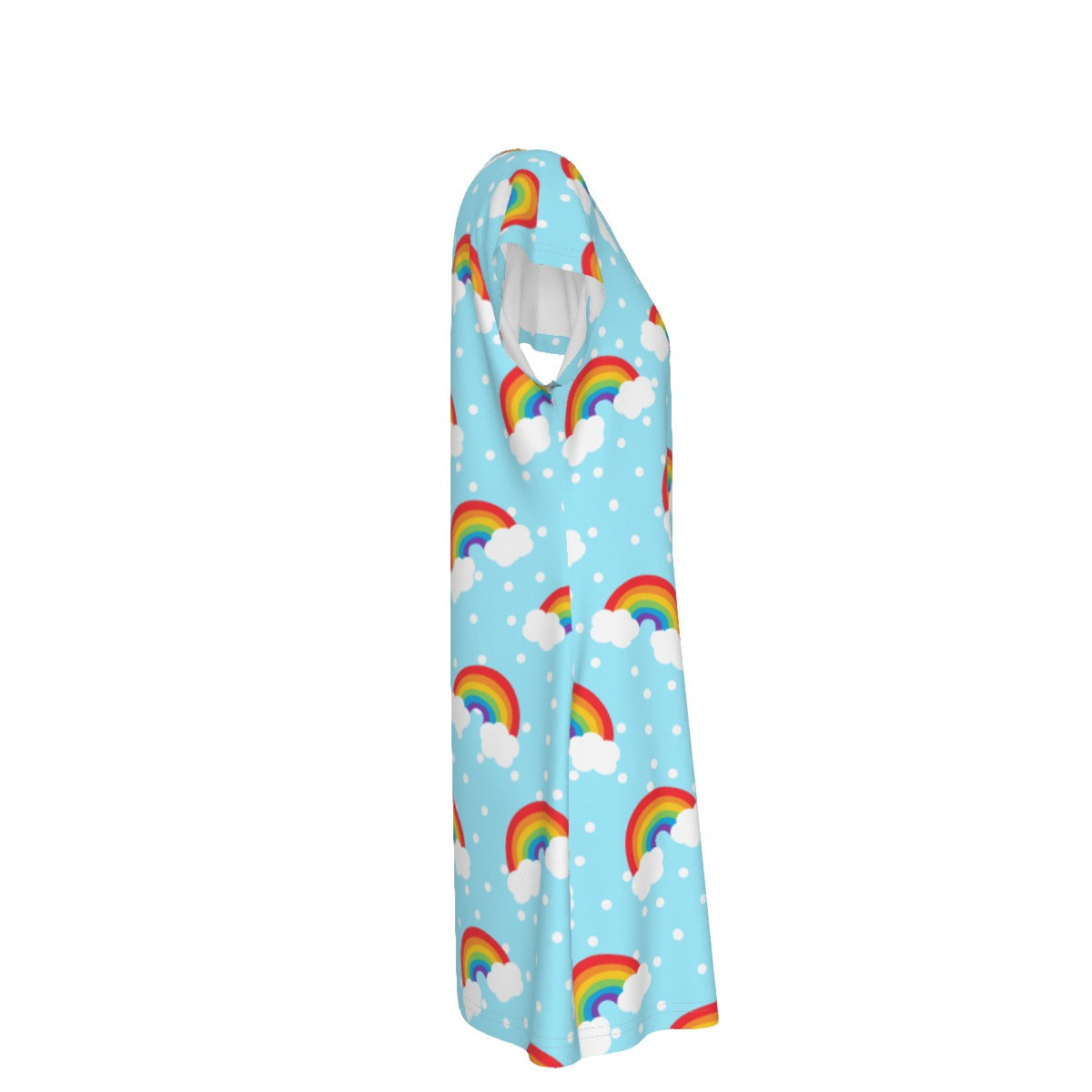 Rainbow T-Shirt Dress