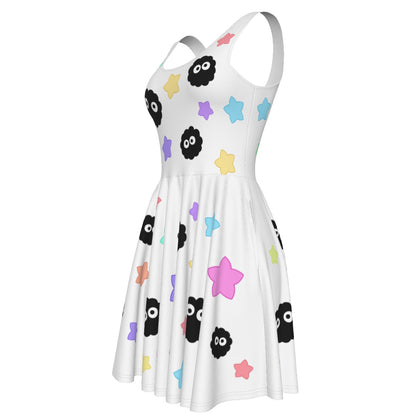 Puff Sprite Skater Dress - With Pockets