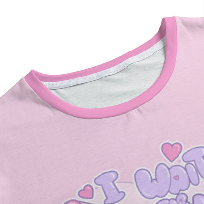 I Waited For Love, With A Cricket Bat T-shirt