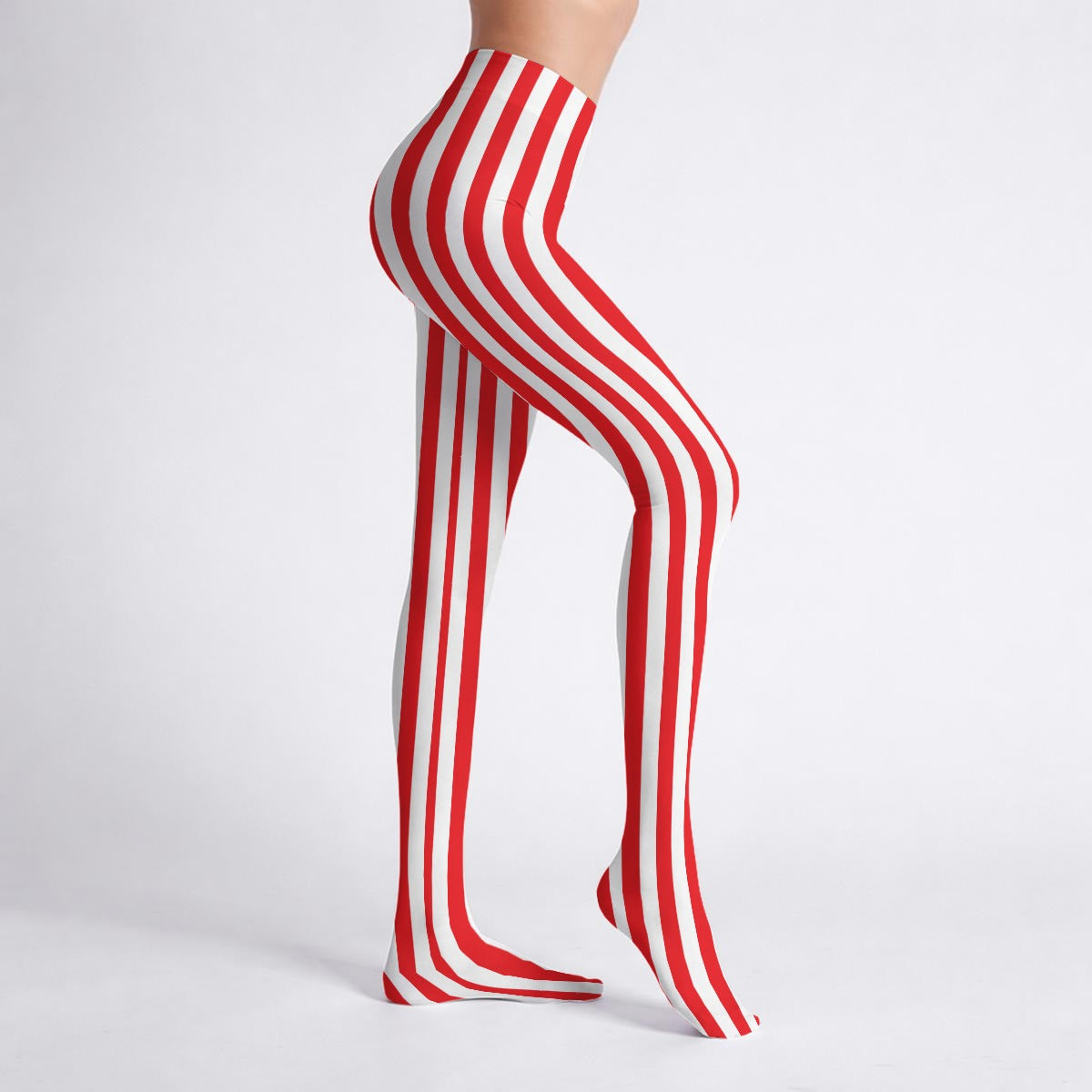 Red Stripe Tights
