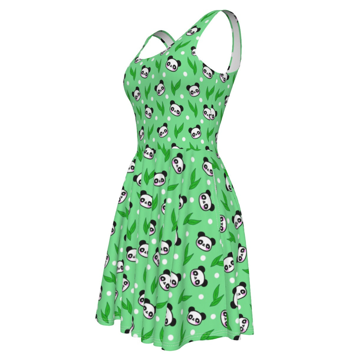 Panda Skater Dress - With Pockets