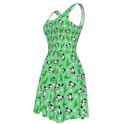 Panda Skater Dress - With Pockets