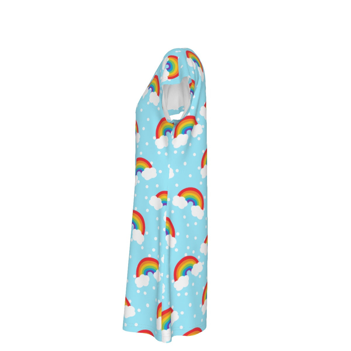 Rainbow T-Shirt Dress
