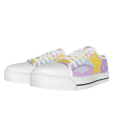 Rainbow Cloud Low Top Shoes