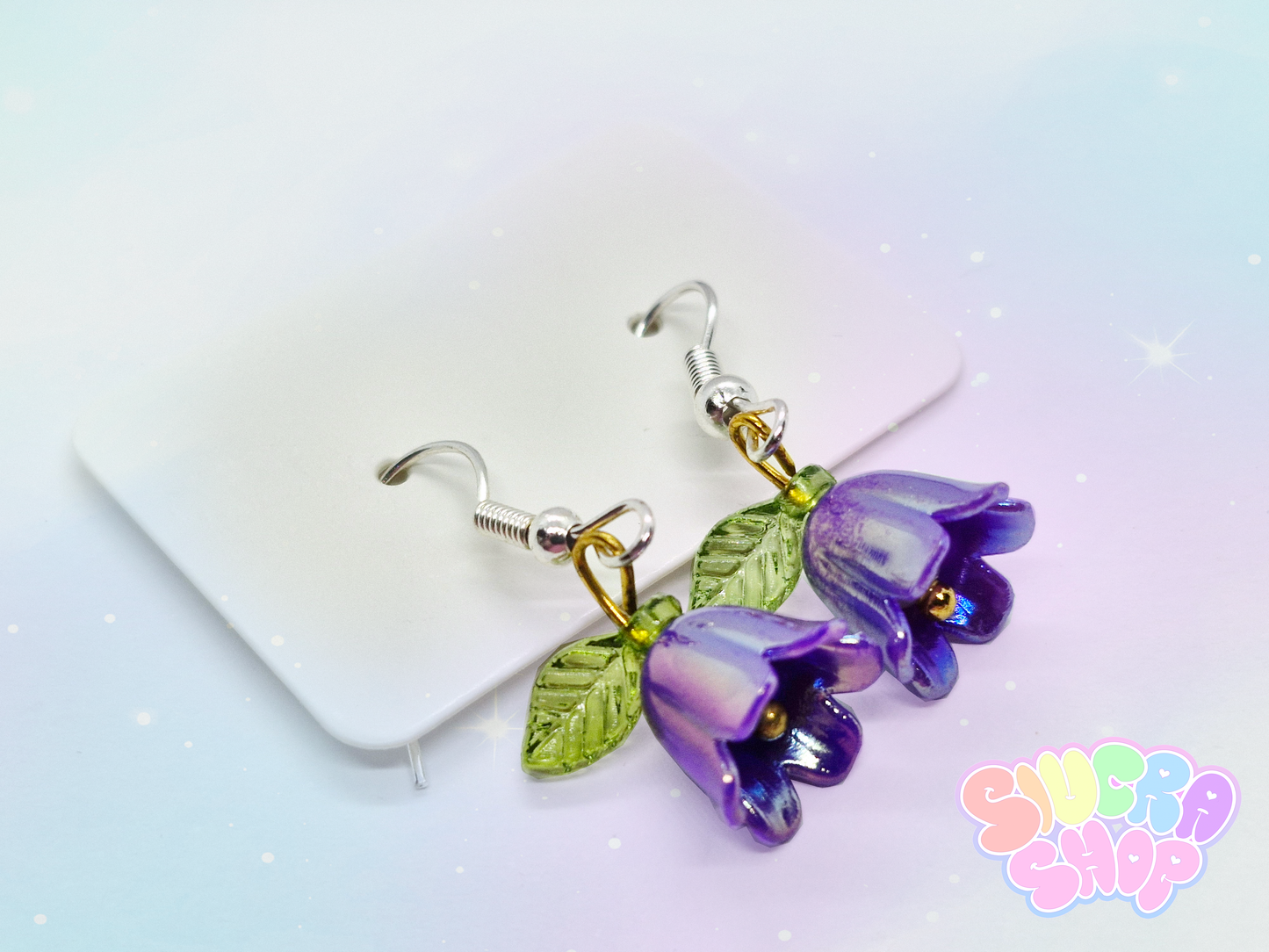 Blue Bell Earrings