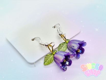 Blue Bell Earrings