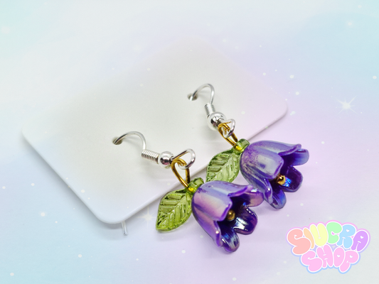 Blue Bell Earrings