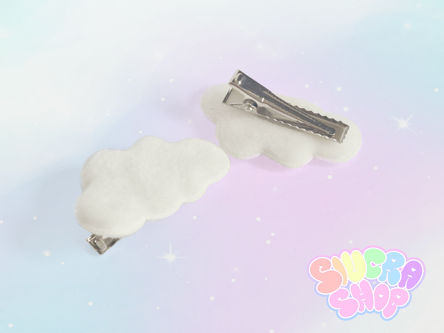 Cloud Hair Clip 2 Pack