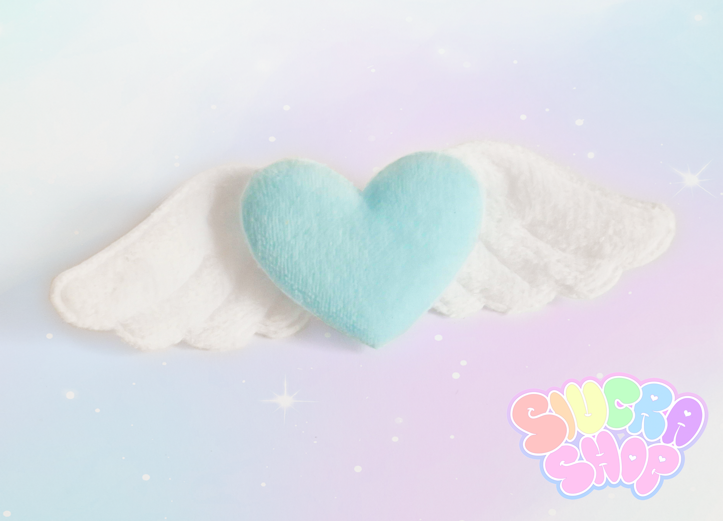 Heart Wing Hair Clip