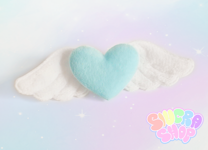 Heart Wing Hair Clip