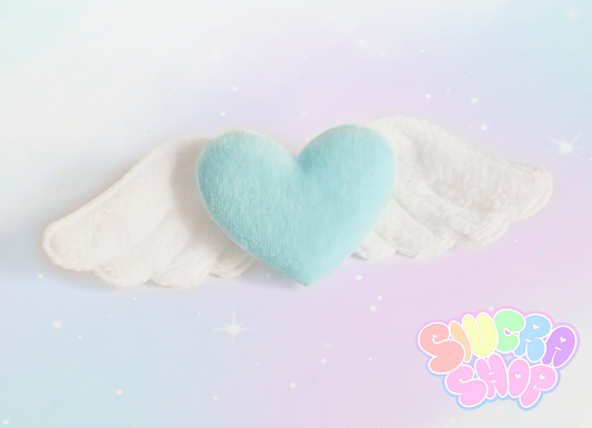 Heart Wing Hair Clip